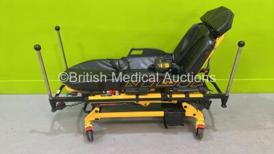 Stryker Power Pro TL Ref 6550 Electric Ambulance Stretcher with Mattress (Powers Up with Battery and Charger) *S/N 160941850* - 2