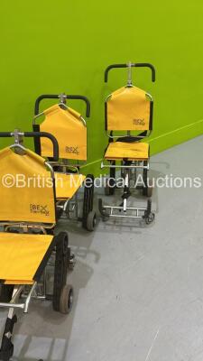 6 x IBEX Transeat MK V Evacuation Chairs - 3 x Incomplete - See Pictures *Stock Photo Used* - 4