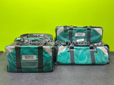 Job Lot of Secondary and Primary Response Emergency Bags