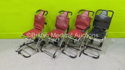 4 x Ferno Compact Evacuation Chairs - 2