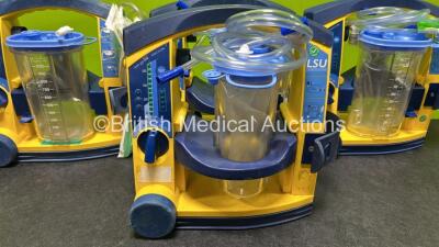 4 x Laerdal LSU Suction Unit with Suction Cups (All Power Up) - 2