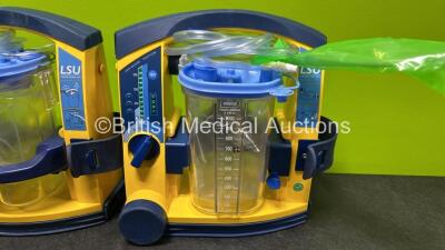 4 x Laerdal LSU Suction Unit with Suction Cups (All Power Up) - 4