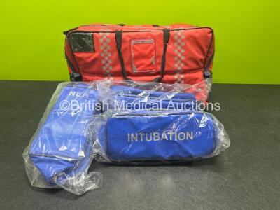 Openhouse Medical Rucksack / Bag with 2 x Open House Intubation Bags and 1 x Open House Neb Bag