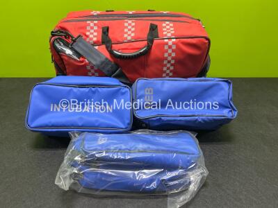 Openhouse Medical Rucksack / Bag with 2 x Open House Intubation Bags and 1 x Open House Neb Bag