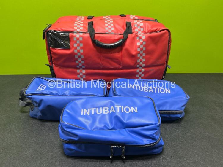 Openhouse Medical Rucksack / Bag with 2 x Open House Intubation Bags and 1 x Open House Neb Bag