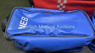 Openhouse Medical Rucksack / Bag with 2 x Open House Intubation Bags and 1 x Open House Neb Bag - 4