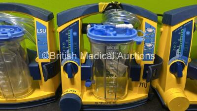 4 x Laerdal LSU Suction Unit with Suction Cups (All Power Up) - 4