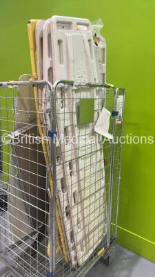 Mixed Cage Including Spinal Boards, Scoop Stretcher and Slide Board (Cage Not Included) - 4