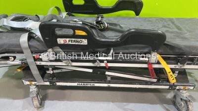 Ferno Harrier XL Electric Ambulance Stretcher with Mattress (Unable to Power Test Due to No Battery) *S/N HXL-1052* - 5