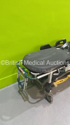 Ferno Megasus Hydraulic Ambulance Stretcher with Mattress (Hydraulics Tested Working) *S/N MEG-1041* - 3