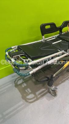 Ferno Pegasus Hydraulic Ambulance Stretcher (Hydraulics Tested Working - Damaged Plastic Trim - See Pictures) *S/N PEG-1040* - 5