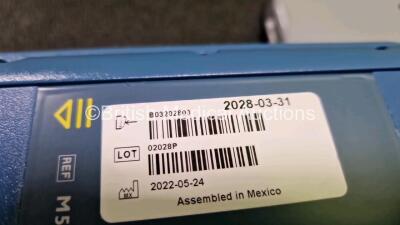 2 x Philips Heartstart FRx Defibrillators (Both Power Up) with 2 x M5070A LiMnO2 Batteries *Install Before 2028* and 2 x Smart Pads II *Both Expired* - 8