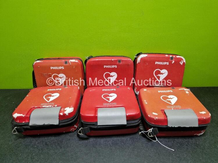 6 x Philips FR3 Defibrillator Cases