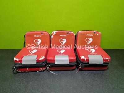 6 x Philips FR3 Defibrillator Cases