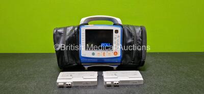 Zoll X Series Monitor/Defibrillator Application Version 02.34.05.00 Including Pacer, ECG, SPO2, NIBP, CO2 and Printer Options with 2 x Sure Power II Li-Ion Batteries *Both Flat* (Powers Up with Stock Battery - Stock Battery Not Included and Passes Self Te