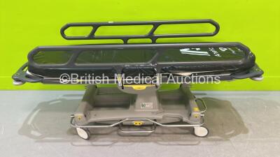 Anetic Aid QA3 Hydraulic Patient Trolley with Mattress (Hydraulics Tested Working)