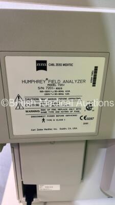 Zeiss Humphrey 720i Field Analyzer Calibration Disc (Draws Power - HDD REMOVED) *S/N 720I-65232* ***Mfd 2005** ***IR267*** - 6