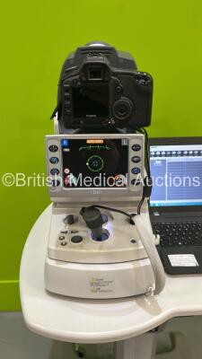 Nidek AFC-210 Non-Mydriatic Auto Fundus Camera with Laptop Software (Version 3.4.0) on Motorized Table (Powers Up) *S/N 120192* **Mfd 2007** - 3