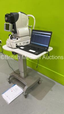 Nidek AFC-210 Non-Mydriatic Auto Fundus Camera with Laptop Software (Version 3.4.0) on Motorized Table (Powers Up) *S/N 120192* **Mfd 2007** - 9