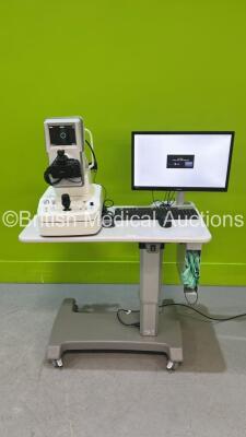 Kowa nonmyd WX 3D Retinal Camera on Motorised Table with Monitor and Keyboard (Powers Up) *31815120056*