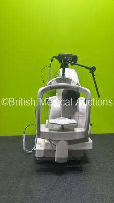 TopCon TRC-NW6S Non-Mydriatic Retinal Camera *Mfd - 2003* (Powers Up) with Nikon D90 Digital Camera *Untested Due to No Power Supply* (Headrest Rubber Loose and Cut Cable) - 7