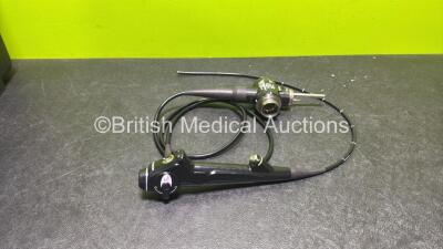 Olympus BF-1T260 Video Bronchoscope in Case - Engineer's Report : Optical System - No Fault Found, Angulation - No Fault Found, Insertion Tube - No Fault Found, Light Transmission - No Fault Found, Channels - No Fault Found, Leak Check - No Fault Found *2 - 2