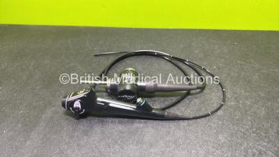 Olympus BF-260 Video Bronchoscope in Case - Engineer's Report : Optical System - No Fault Found, Angulation - No Fault Found, Insertion Tube - No Fault Found, Light Transmission - No Fault Found, Channels - No Fault Found, Leak Check - No Fault Found *250 - 2