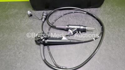 Fujinon EG-530WR Video Gastroscope in Case - Engineer's Report : Optical System - No Fault Found, Angulation - No Fault Found, Insertion Tube - No Fault Found , Light Transmission - No Fault Found, Channels - No Fault Found, Leak Check - No Fault Found *S - 2