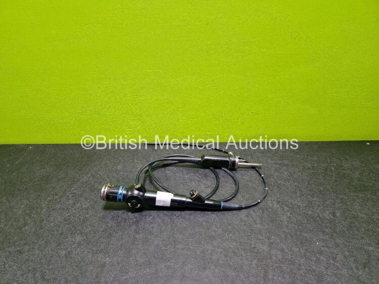 Olympus BF-XT30 Fiber Bronchoscope - Engineer's Report : Optical System - Broken Fibers, Angulation - No Fault Found , Insertion Tube - Kinked at Grip and Minor Crush , Light Transmission - No Fault Found, Channels - No Fault Found, Leak Check - No Fault