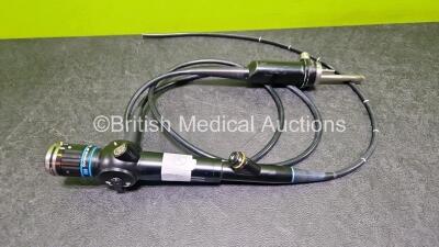 Olympus BF-XT30 Fiber Bronchoscope - Engineer's Report : Optical System - Broken Fibers, Angulation - No Fault Found , Insertion Tube - Kinked at Grip and Minor Crush , Light Transmission - No Fault Found, Channels - No Fault Found, Leak Check - No Fault - 2