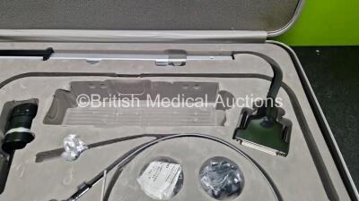 Olympus MH-247 Ultrasonic Probe Set - Engineers Report : Optical System - Unable to Check, Angulation - No Fault Found, Insertion Tube - No Fault Found, Light Transmission - No Fault Found, Channels - No Fault Found Leak Check - No Fault Found *SN 1911499 - 5