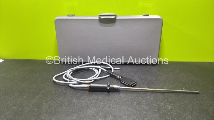 Olympus WA50015L 45 Degree NTSC Video Laparoscope in Case - Engineer's Report : Optical System - No Fault Found, Insertion Tube - No Fault Found, Light Transmission - No Fault Found *601945*