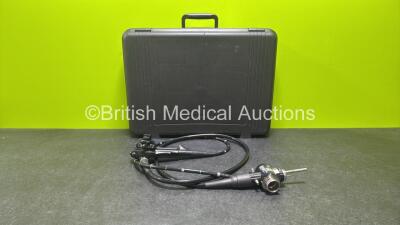 Olympus GIF-1T240 Video Gastroscope in Case - Engineer's Report : Optical System - No Fault Found, Angulation - No Fault Found, Insertion Tube - No Fault FOund, Light Transmission - No Fault Found, Channels - No Fault Found, Leak Check - No Fault Found *2