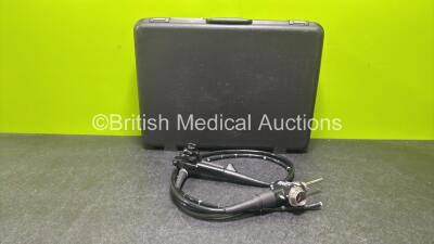 Olympus GIF-1T240 Video Gastroscope in Case - Engineer's Report : Optical System - No Fault Found, Angulation - No Fault Found, Insertion Tube - No Fault FOund, Light Transmission - No Fault Found, Channels - No Fault Found, Leak Check - No Fault Found *2