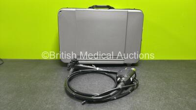 Pentax EC-2990LI Video Colonoscope in Case - Engineer's Report : Optical System - Unable to Check, Angulation - No Fault Found, Insertion Tube - Worn Tube, Light Transmission - No Fault Found, Channels - No Fault Found, Leak Check - No Fault Found *H11017