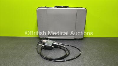 Pentax EG29-I10 Video Gastroscope in Case - Engineer's Report : Optical System - Unable to Check, Angulation - No Fault Found, Insertion Tube - No Fault Found, Light Transmission - No Fault Found, Channels - No Fault Found, Leak Check - No Fault Found *G1