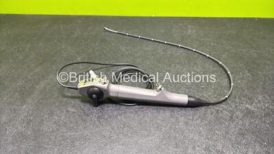 Karl Storz 11301 BNX Video Intubation Scope in Case - Engineer's Report : Optical System - Unable to Check, Angulation - No Fault Found, Insertion Tube - No Bending Section Rubber, Light Transmission - No Fault Found, Leak Check - Leak From Insertion Tube - 2