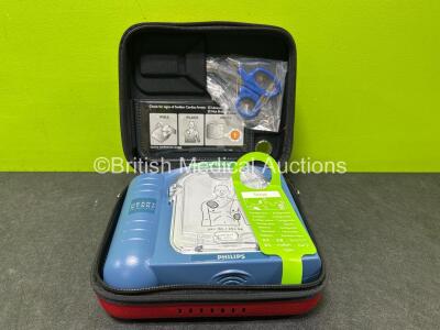 Philips Heartstart HS1 Defibrillator (Powers Up) in Case *SN A20L-04518*