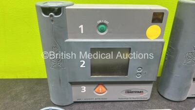 Job Lot Including 1 x Heartstream Semi Automatic Defibrillator, 2 x Laerdal Heartstart Semi Automatic Defibrillators, 1 x Philips Heartstart Defibrillator - 2