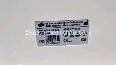 GS Corpuls3 Slim Defibrillator Ref : 04301 (Powers Up) with Corpuls Patient Box Ref : 04200 (Powers Up) with Pacer, Oximetry, ECG-D, ECG-M, CO2, CPR, NIBP and Printer Options with 4 and 6 Lead ECG Leads, CO2 Cable, CPR Sensor, Hose, SpO2 Cable, TG-121T Ca - 10