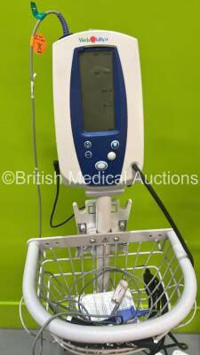 3 x Welch Allyn Vital Signs Patient Monitors With Accessories (Powers Up) ( Small Frame Damage See Pictures ) - 7