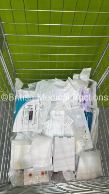 Cage of Mixed Lot Including Smiths Blue Line Ultra Suctionaid, Medical Systems Laserjet 40 cm and Ventralex Hernia Patch (Cage Not Included - May Contain Sharps) - 2