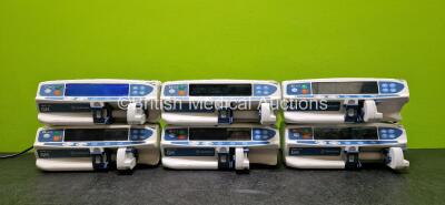 6 x CareFusion GH Alaris Plus Syringe Pumps (All Power Up)