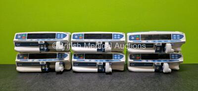 6 x CareFusion GH Alaris Plus Syringe Pumps (All Power Up)