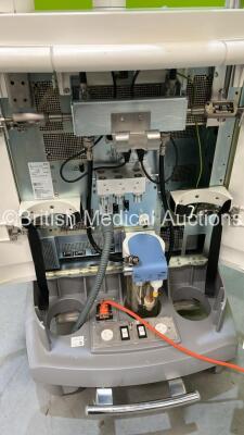 Drager Zeus Infinity empowered Anaesthesia Machine Ref MK04000 with Drager Diva Sevoflurane Vaporizer and Drager Diva Desflurane Vaporizer (Draws Power with Blank Screen) *S/N ASJB-0021* **Mfd 2016** - 5