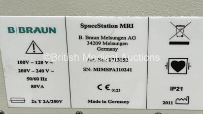 B Braun Tesla MRI Space Station (Powers Up) *SN MIMSPA110241* - 5