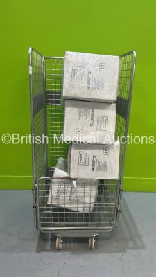 Cage of 4 x Boxes of Poly-glide Universal Patient Specific Slide Sheets (Cage Not Included)