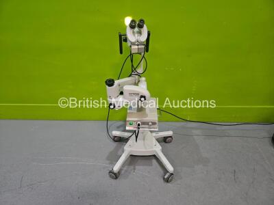 Olympus OCS-500 Colposcope (Powers Up) on Stand with Binoculars, 2 x WHS10x/22 Eyepieces