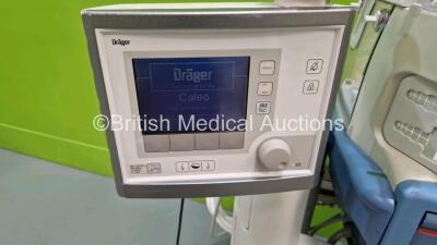 Drager Caleo Infant Incubator Version 2.11 with Mattress *Mfd-2009* (Powers Up) *SN ASAL-0011* - 2