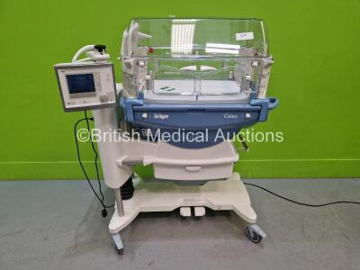 Drager Caleo Infant Incubator Version 2.11 with Mattress *Mfd-2009* (Powers Up) *SN ASAL-0035*